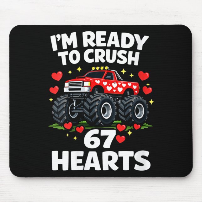 Women's I'm Ready To Crush 67 Hearts Truck Valenti Musmatta (Framsidan)