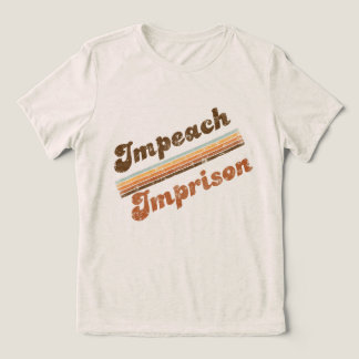 Women's Impeach | Imprison Front & Back Tee