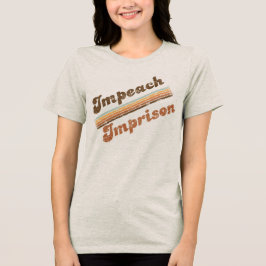 Women's Impeach | Imprison Front & Back Tee