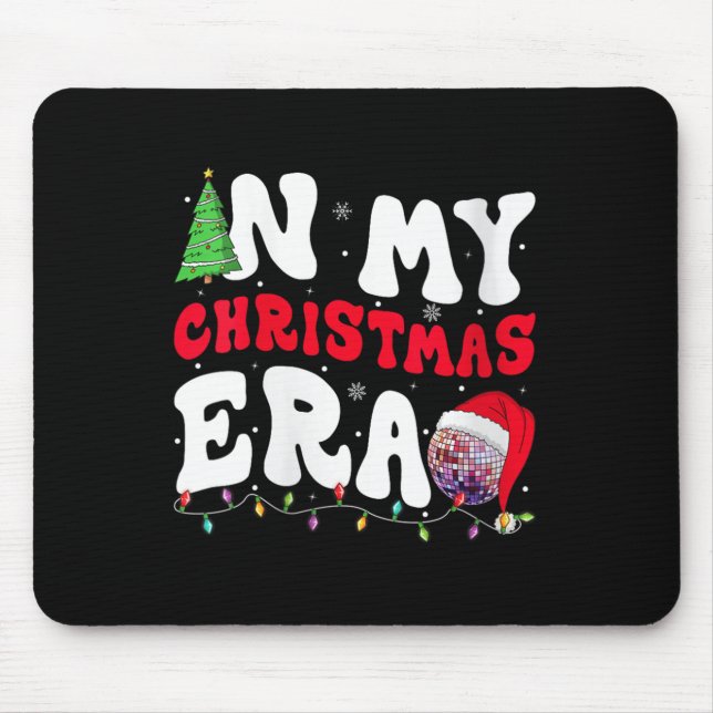Womens In My Christmas Era Winter Season Groovy Xm Musmatta (Framsidan)