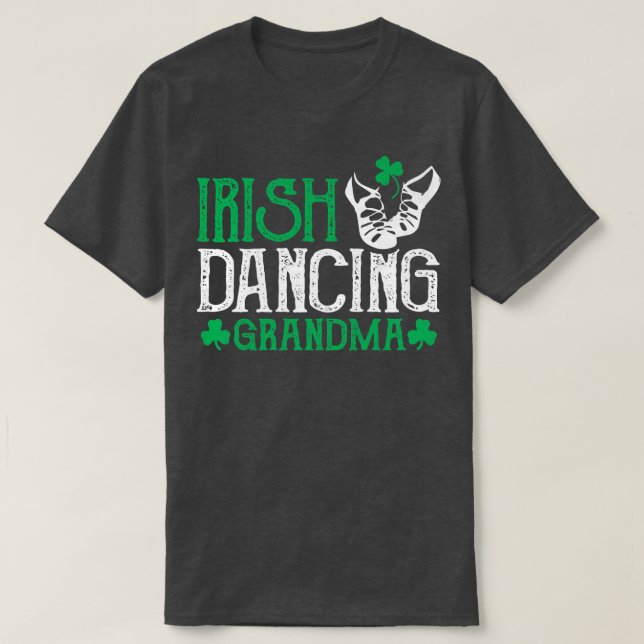 Womens Irish Dancing Grandma Irish Step Dancer Wom T Shirt (Design framsida)
