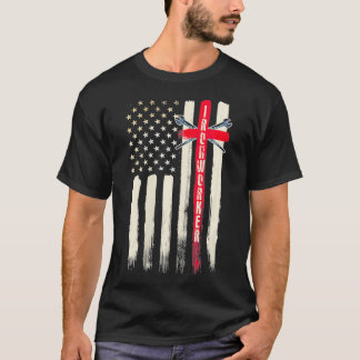 Womens Ironworkers Gift Religiösa Christan Kor T Shirt
