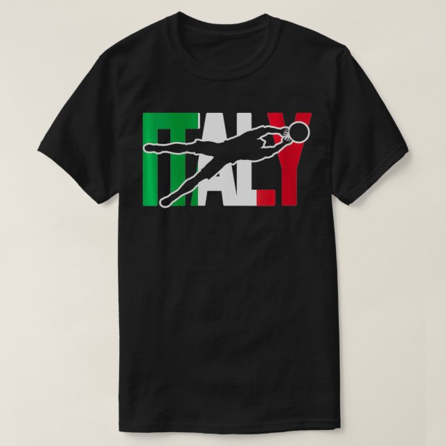Womens Italien Soccer Jersey Italia Azzurri Gifts  T Shirt (Design framsida)