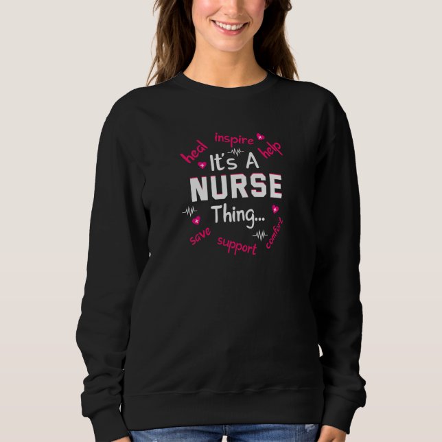 Womens Its a Nurse Thing   T Shirt (Framsida)