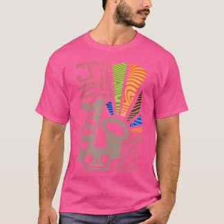 Womens Jazz Saxophone T Shirt