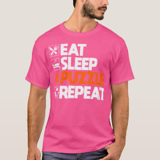 Womens Jigszle Puzzle Älskare Shirt Puzzleolog I L T