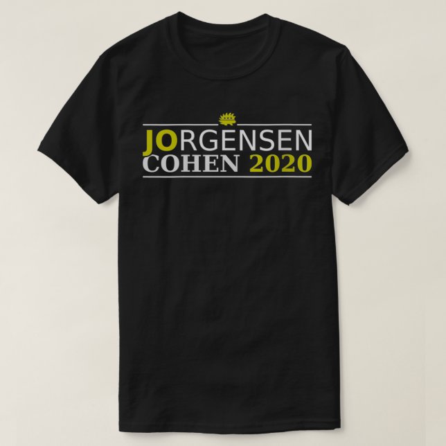 Womens Jo Jorgensen Spike Cohen 2020 Libertarian P T Shirt (Design framsida)