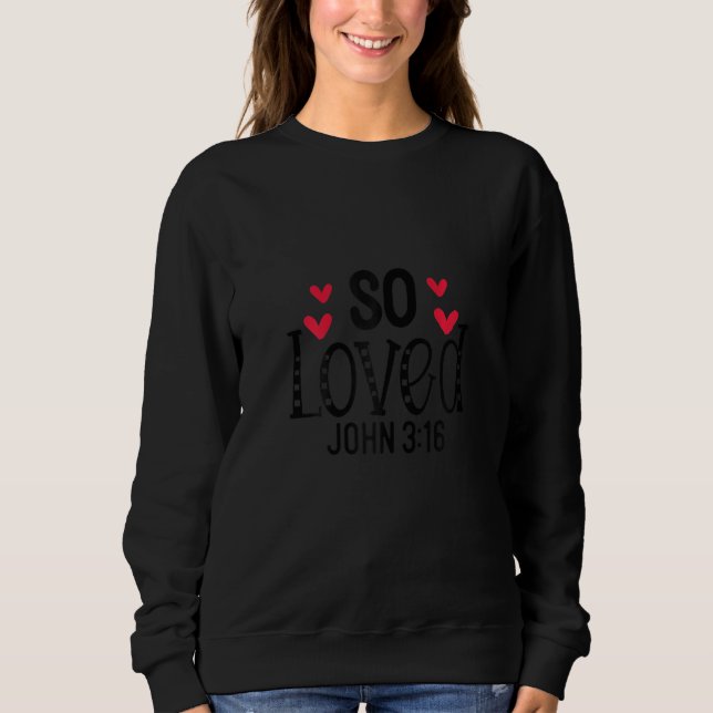 Womens John 316 Gud så älskade världen. T Shirt (Framsida)