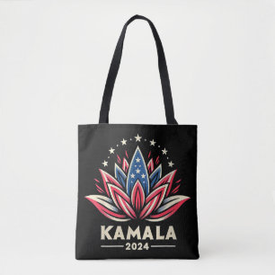 Womens Kamala Harris 2024 President Kampanj am Tygkasse