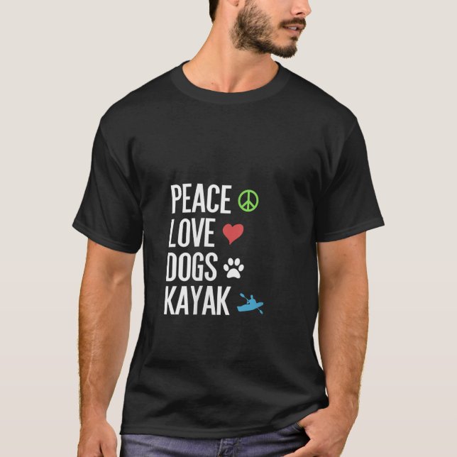 Womens Kayaker Gifts Kayaking Cothing Apparel Kaya T Shirt (Framsida)