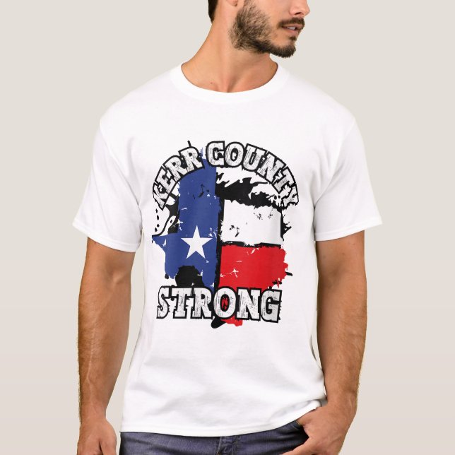 Womens Kerr County Strong T Shirt (Framsida)
