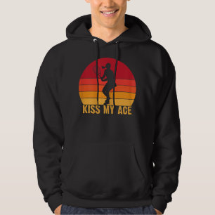 Womens Kiss my Ace lustigt Tennisplayer Tennis Gam Hoodie