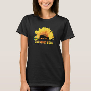 Womens LAM GAP Grandma Solrosbjörn Best Grandma T Shirt
