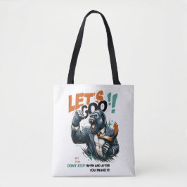 WOMEN'S LET'S GOO LESSONS LEARN  BAG  TYGKASSE