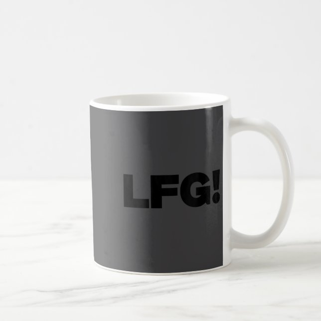 Womens Lfg Motivational Bold Design For Srts And G Kaffemugg (Höger)