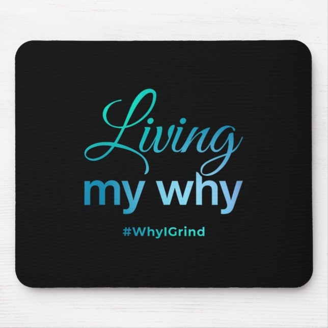 Womens Living My Why - Why I Grind - Insrational M Musmatta (Framsidan)