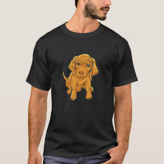 Womens Loely Hund Holder Hund älskare Vizsla Puppy T Shirt