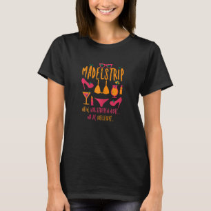 Womens Mädelstring Girls på Roligt Resa Girls Hol T Shirt