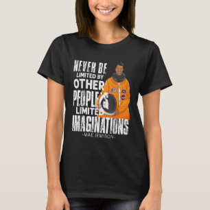 Womens Mae Jemison American Black Woman Astronaut T Shirt