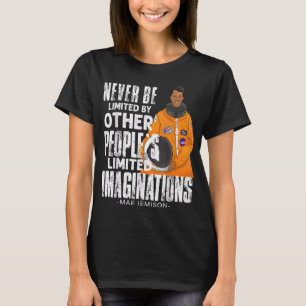 Womens Mae Jemison American Black Woman Astronaut T Shirt
