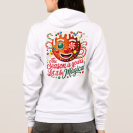 Women's Magical Gingerbread Cozy Christmas Pullove T Shirt