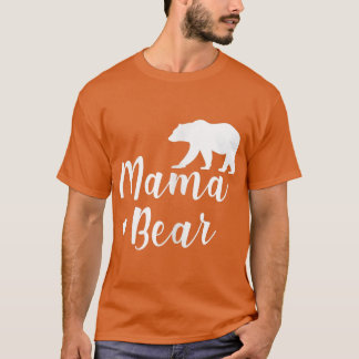 Womens Mama Bear  - 1  T Shirt