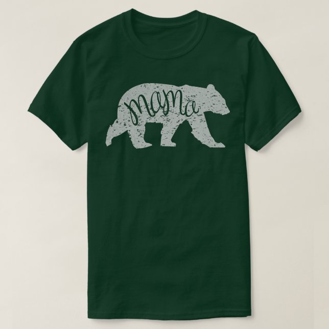 Womens Mamma Bear Shirt Graphic Tee2066 T Shirt (Design framsida)