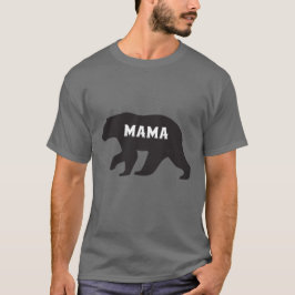 Womens Mamma Bear T Shirt Cute Funny Mamma i Bo