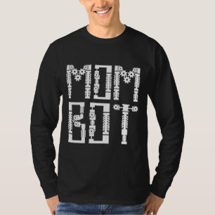 Womens Mamma Bot Robot Robotics AI Ingenjör T Shirt