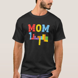 Womens Mamma Master Builder Mor Byggande block B T Shirt