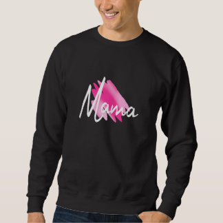 Womens Mamma Mors dag Mor Kärlek Lång Ärmad Tröja