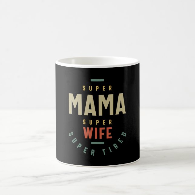 Womens Mamma Toppen Maka - Mor Gift Kaffemugg (Center)