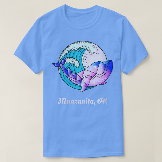 Womens Manzanita ELLER Japansk färggrafik T Shirt (Design framsida)