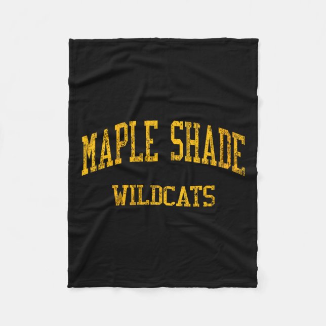 Womens Maple Shade High School Hs Maple Shade Nj V Fleecefilt (Framsidan)
