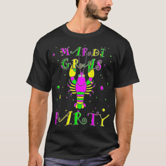 Womens Mardi Gras Party Cute Mardi Gras Outfit för T Shirt
