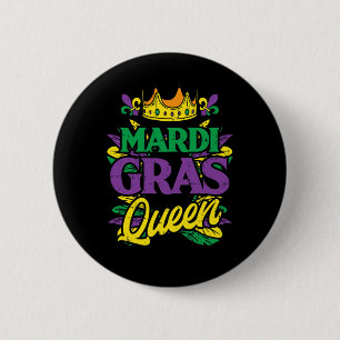 Womens Mardi Gras Queen Krona Funny Mardi Gras Car Knapp
