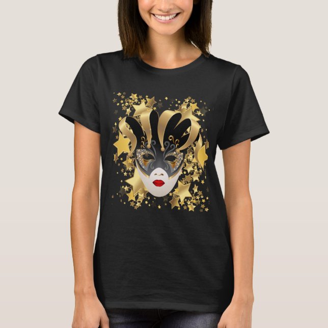 Womens Mardi Gras Shirt T (Framsida)
