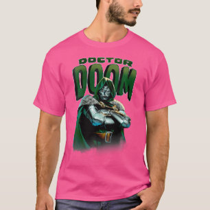 Womens Marvel Fantastic Four Doktor Doom Crossed A T Shirt