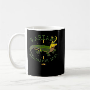 Womens Marvel Loki Alligator Variant V-Nacke Kaffemugg