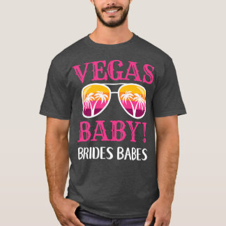 Womens Matching Las Vegas Bröllop Brides Babes Bri T Shirt