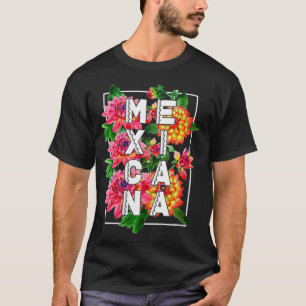 Womens Meicana Latina proud with Dalia National Fl T Shirt
