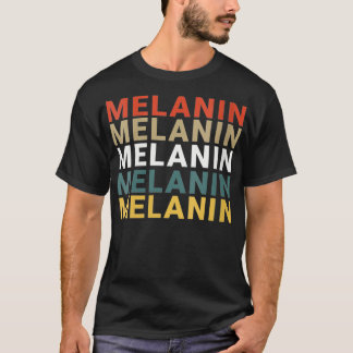 Womens Melanin VNeck T Shirt
