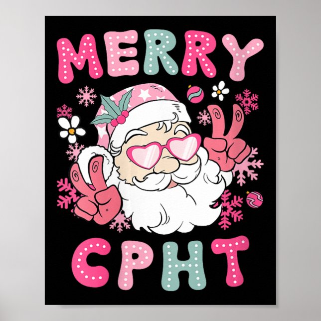  Womens Merry Cpht jul Auktoriserad Pharmacy Tec Poster (Framsidan)