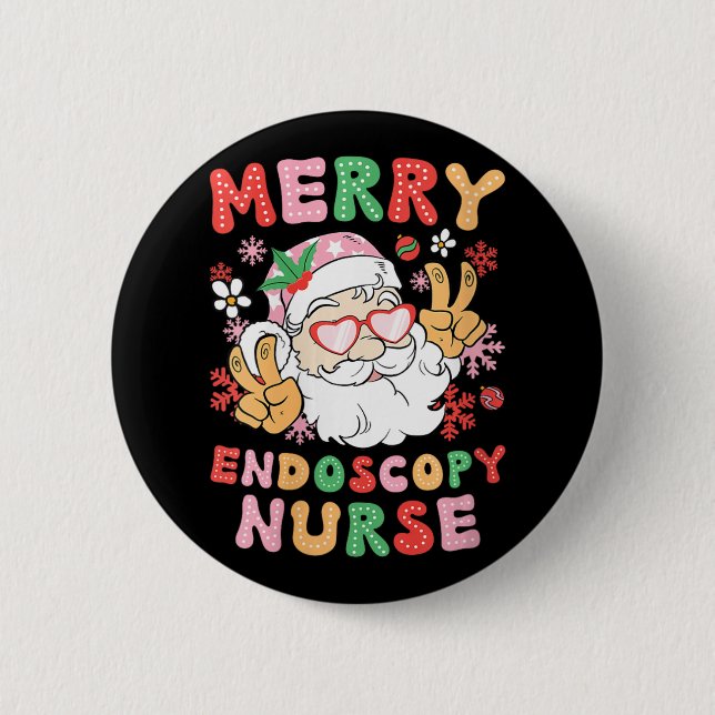 Womens Merry Endoscopy Nurse jul Endoscopy N Knapp (Framsida)