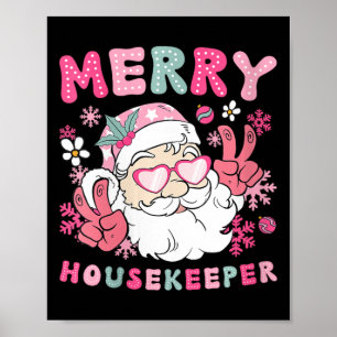 Womens Merry Housekeeper jul Houseeper Xm Poster
