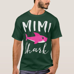 Womens Mimi Shark Grandma Grandmor Rosa Shark G T Shirt