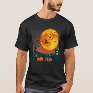 Womens Momster Halloween Mamma Ster Mad Mammor Mor T Shirt