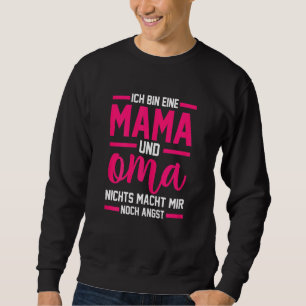 Womens Morsa Grandma Mor Lång Ärmad Tröja