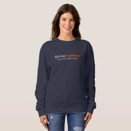 Women's Navy Sweatshirt T Shirt