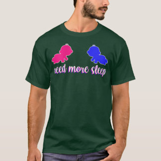Womens Need More Sleep Mom of Twin Pregnancy Gende T Shirt